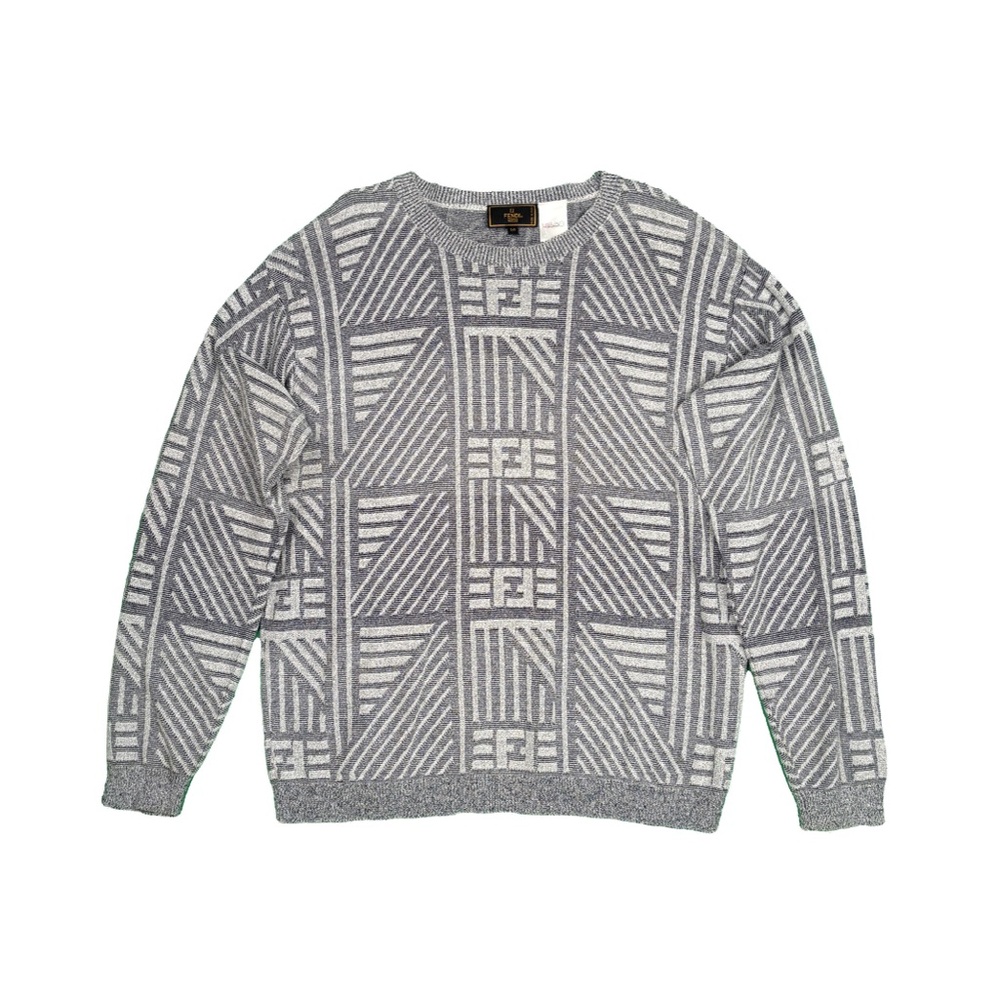 Fendi Monogram Geometric Sweater